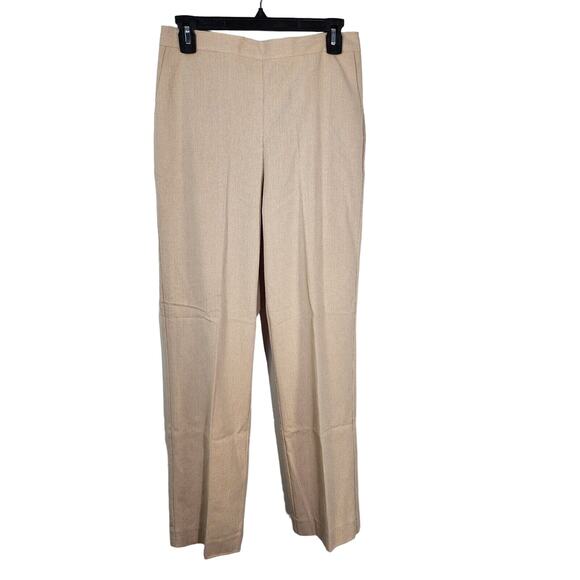 Alfred Dunner Womens Pants Size 8 Belize Textured Proportioned Medium Pull On - Picture 1 of 9